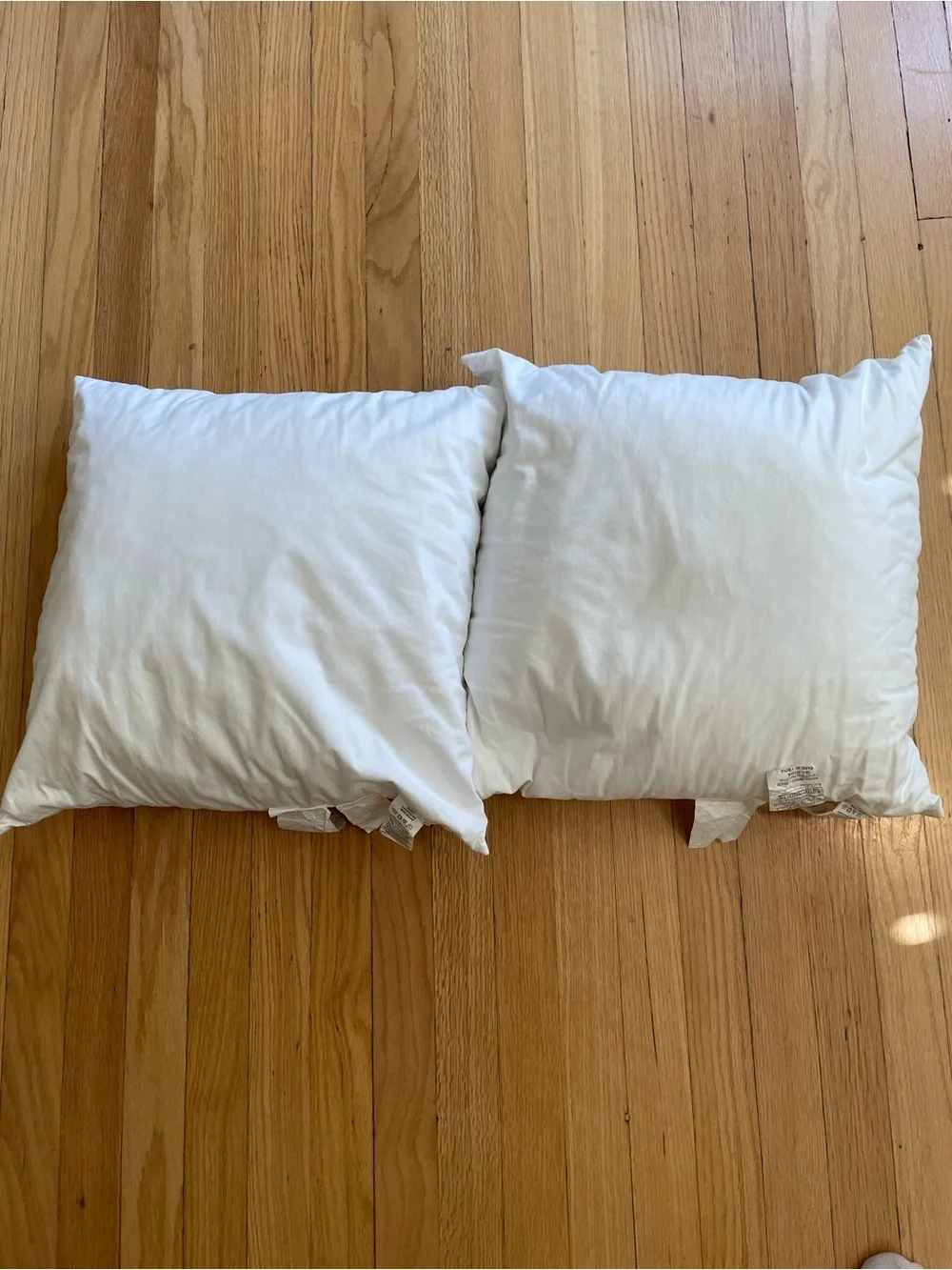 Pottery Barn 20” Pillow Inserts